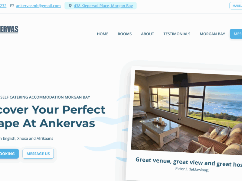 Ankervas Self Catering